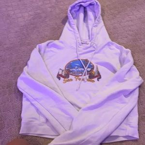 san francisco cropped hoodie